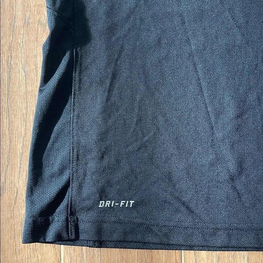 Nike‎ Dri Fit Women's Elite Black V Neck Athletic Tank Top Small